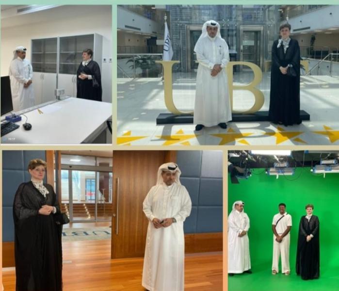 استعراض سبل التعاون بين الاتحاد العربي للتنمية المستدامة والبيئة وجامعة الاعمال والتكنولوجيا بجدة