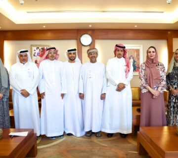 ضيوف منتدى دور الذكاء الاصطناعي في زيارة لوكيل التعليم العالي بسلطنه عمان
