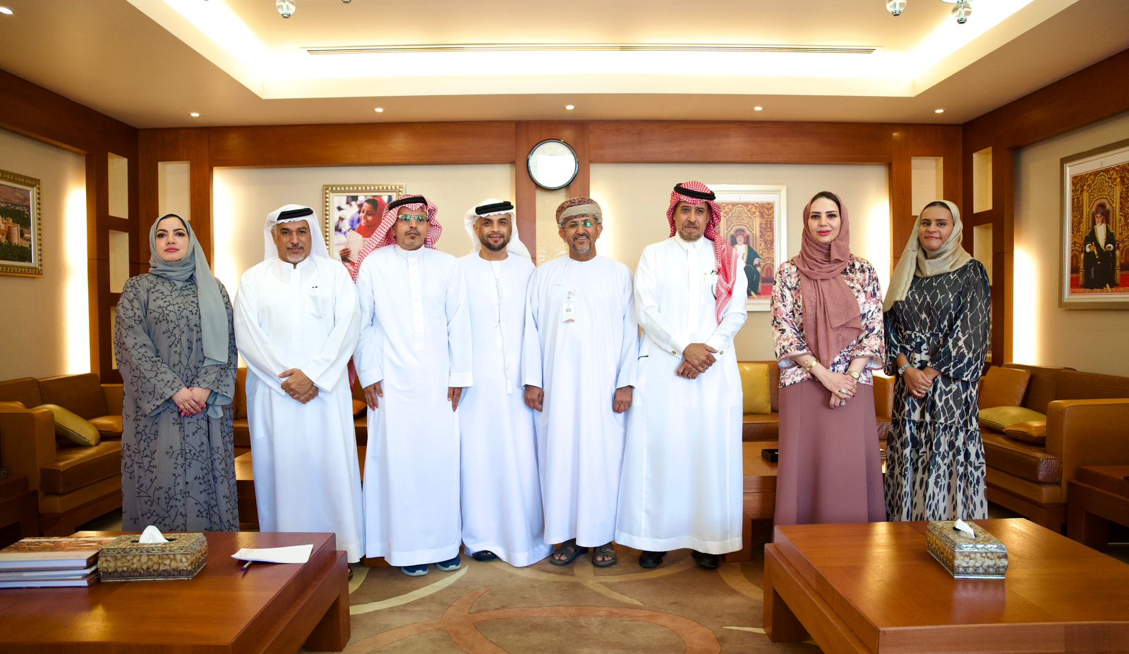 ضيوف منتدى دور الذكاء الاصطناعي في زيارة لوكيل التعليم العالي بسلطنه عمان